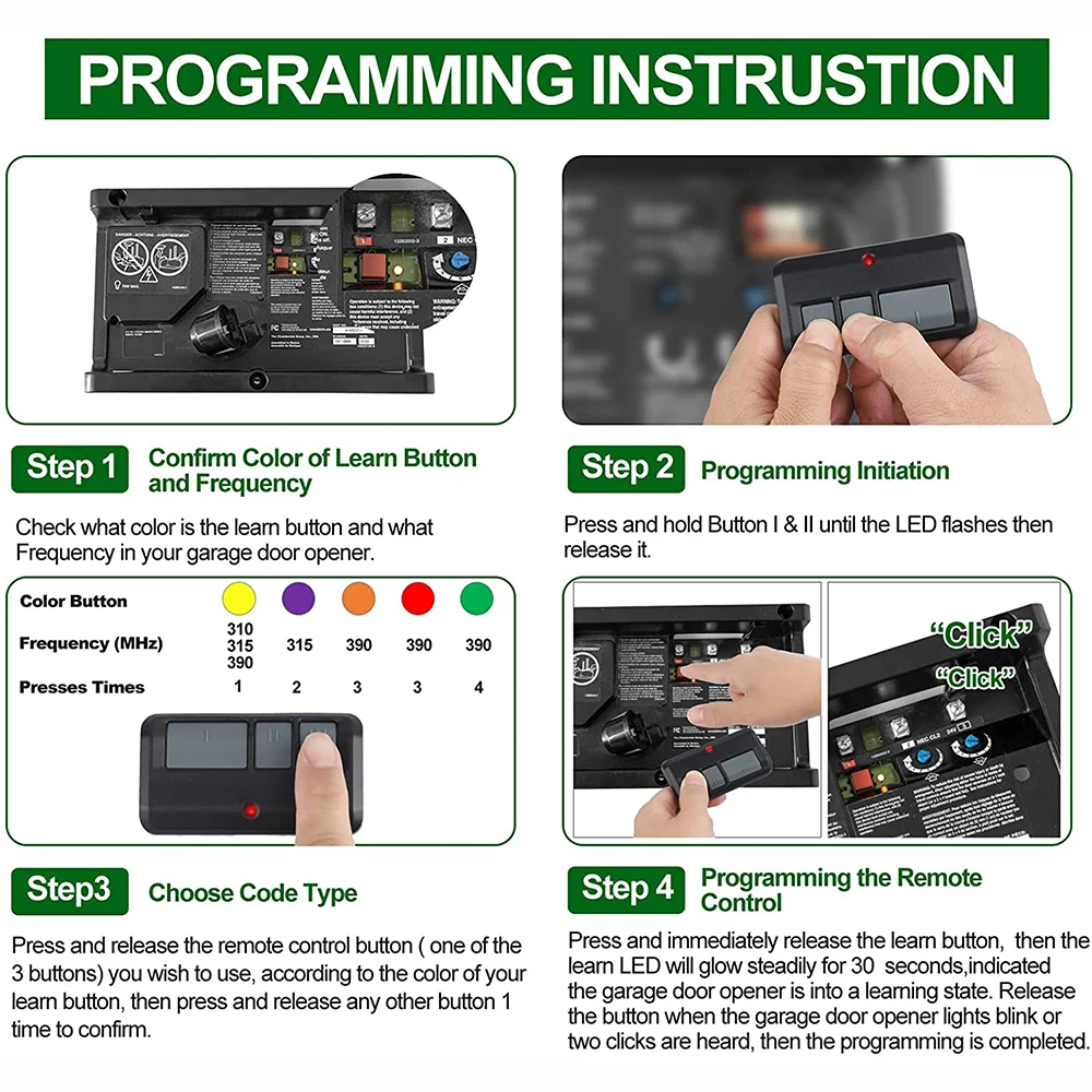 LiftMaster Dual Garage Remote 893LM & 953EV-P2