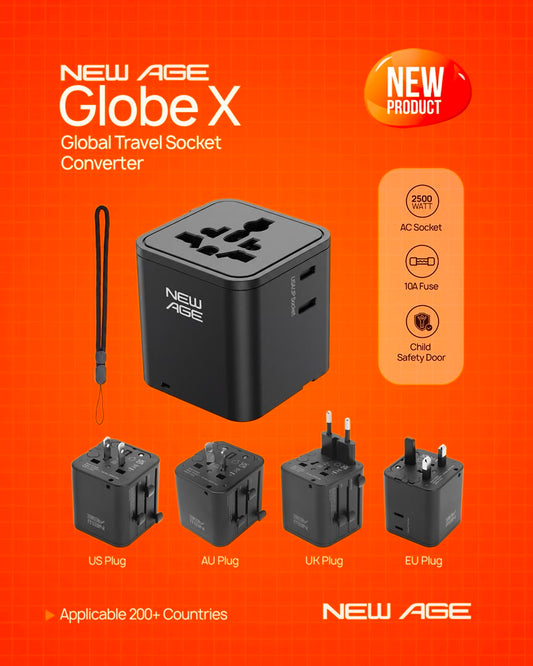 NewAge Globe X Universal Adapter