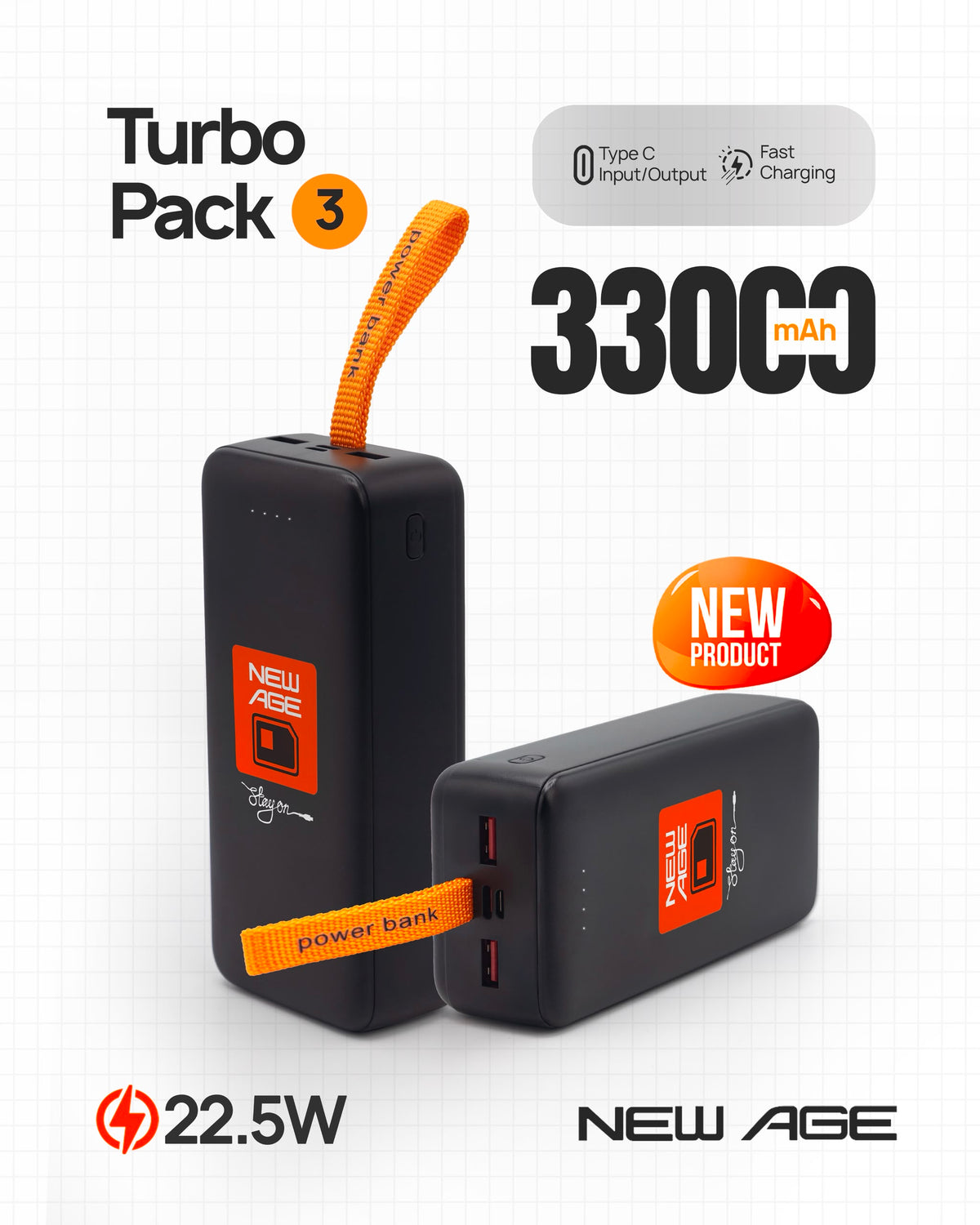 Turbo Pack 3 33000mah